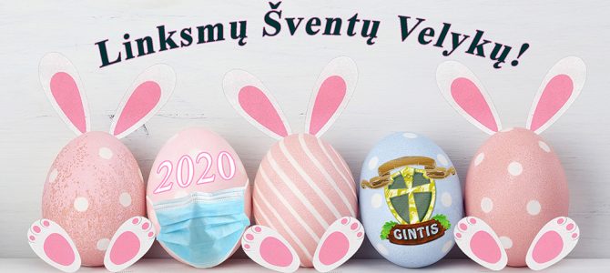 Linksmų Šventų Velykų! Linksmų Šventų Velykų!